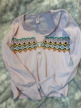 Victoria’s Secret Vintage Ribbed Long Sleep Shirt